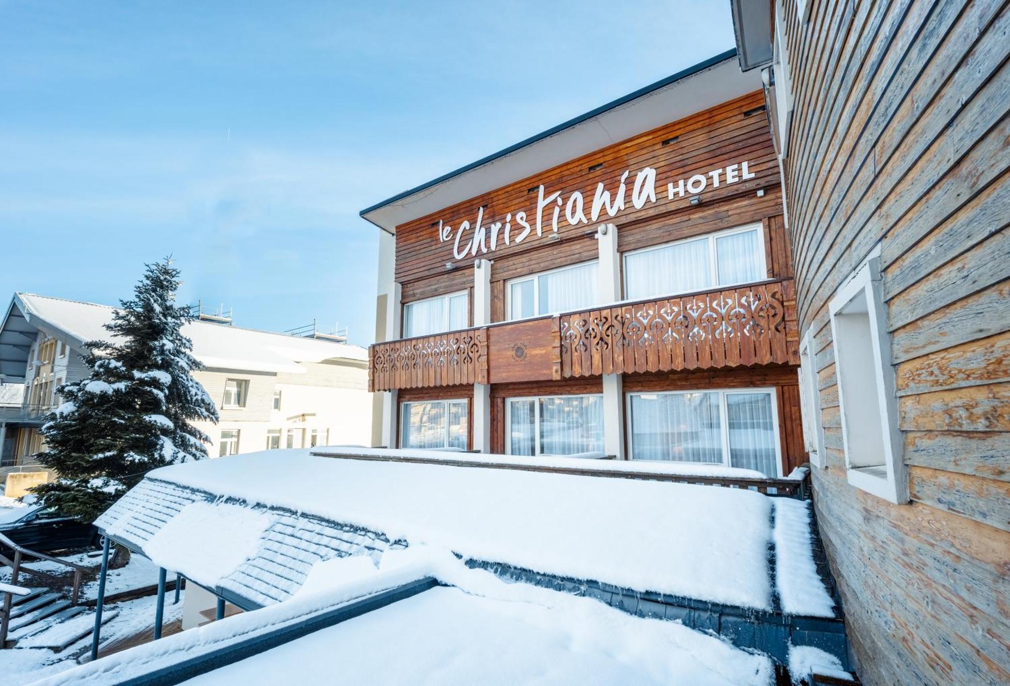 Le Christiania Hotell Saint-Lary-Soulan Exteriör bild